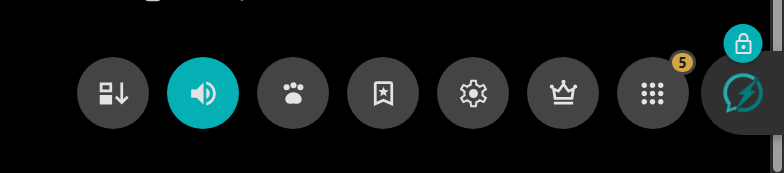 Conversation Booster floating toolbar in its horizontal layout with Auto Read Aloud highlighted
