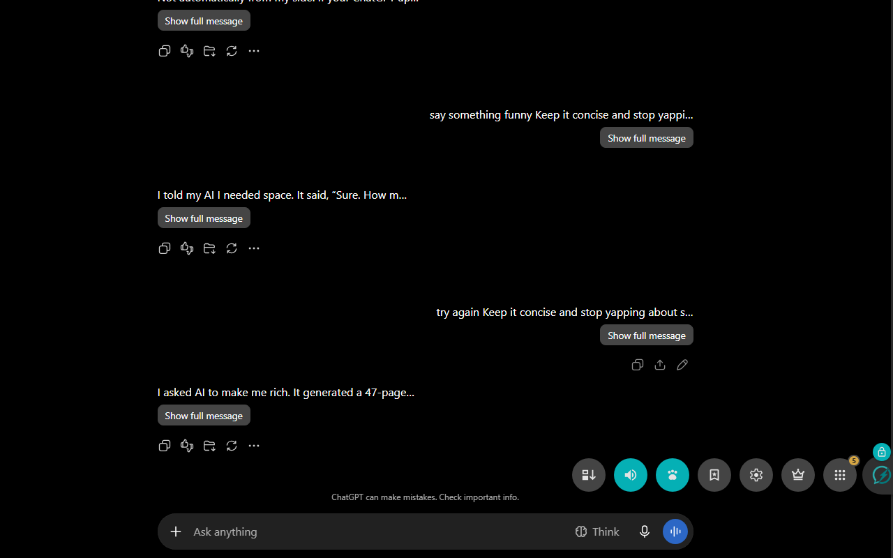 ChatGPT Conversation Booster with the Auto Read Aloud button highlighted in the floating toolbar